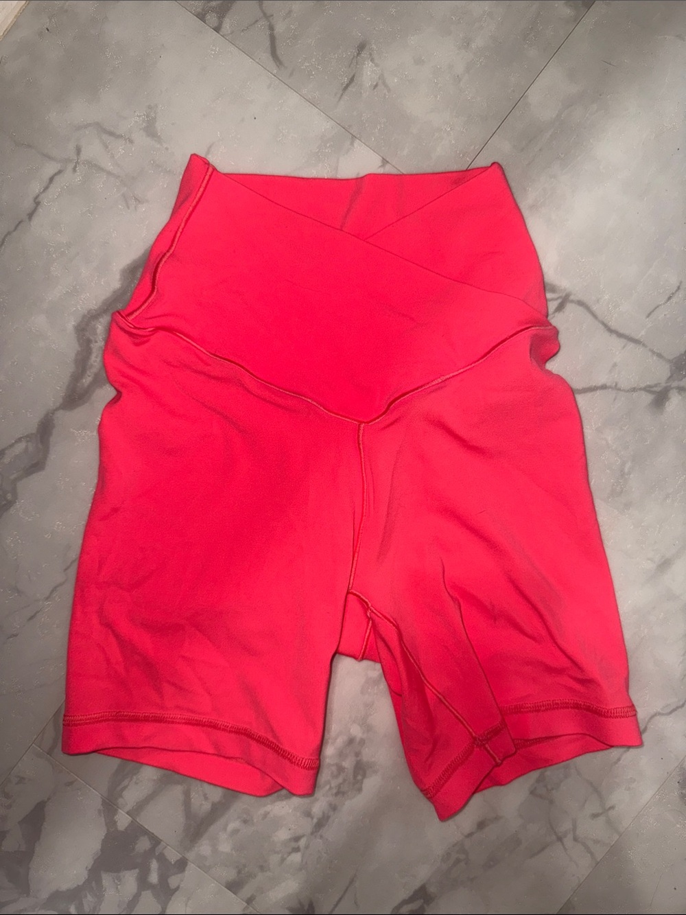 Aerie Offline High-Waist Pink Bike Shorts